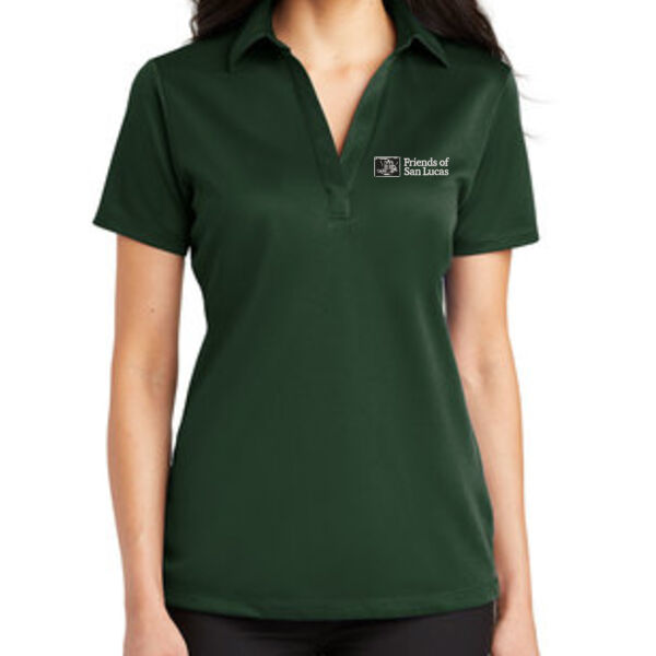 Port Authority® Ladies Silk Touch™ Performance Polo - Embroidered Logo Thumbnail