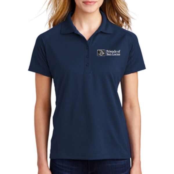 Sport-Tek® Ladies Dri-Mesh® Pro Polo - Embroidered Logo Thumbnail