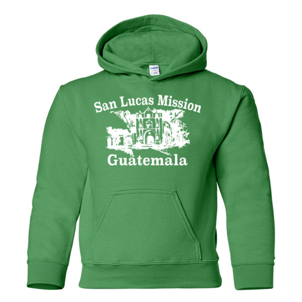 Gildan Heavy Blend Youth Hooded Sweatshirt - Screen Print Logo Thumbnail