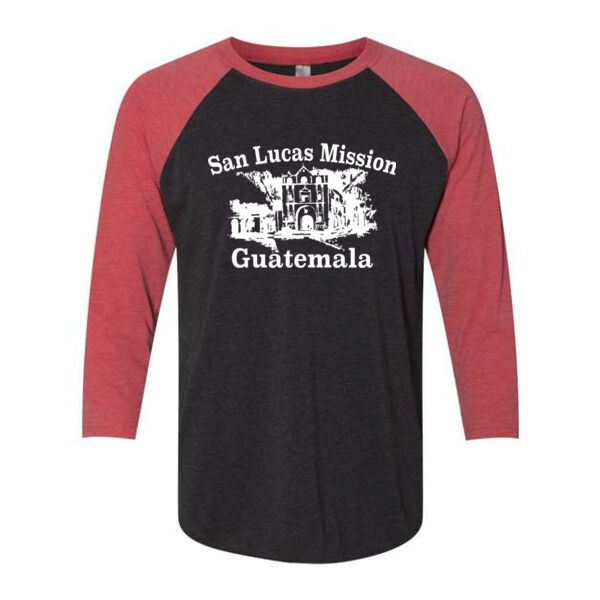 Next Level Unisex Triblend Three Quarter Sleeve Raglan - Printed Logo Thumbnail