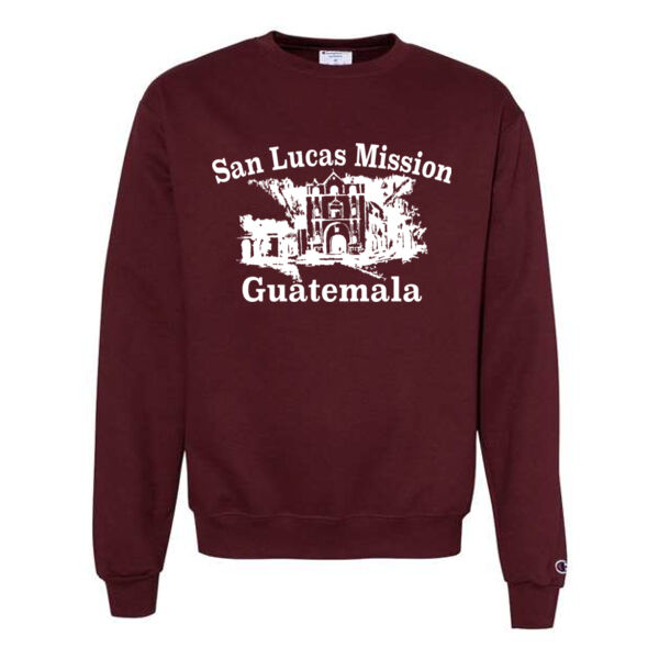 Champion Double Dry Eco Crewneck Sweatshirt - Printed Logo Thumbnail