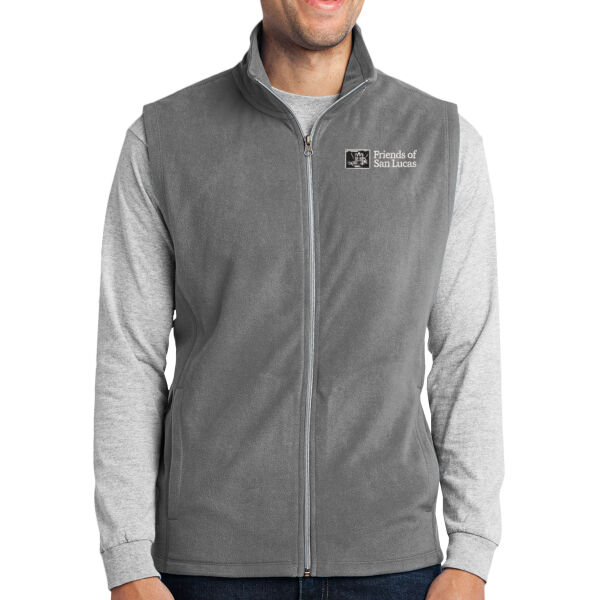 Port Authority® Microfleece Vest - Embroidered Logo Thumbnail
